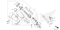 F-27 Abgas-Schalldämpfer CRF 250 Bj 2025