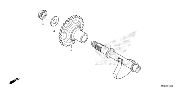 E-16-10 Ausgleicher CRF 450 Bj 2025