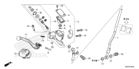 F-5 Hauptbremszylinder, vorne Zylinder CRF 450 Bj 2025