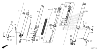 F-11 Gabel, vorne CRF 450 Bj 2025