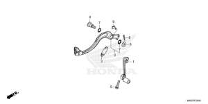F-29 Pedal CRF 450 Bj 2025