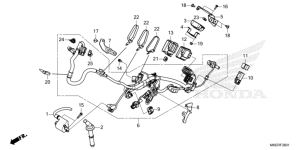 F-38  Kabelbaum CRF 450 Bj 2025
