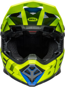 BELL Moto-10 Spherical Helm - Sliced Matte/Gloss Retina/Blue