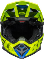 BELL Moto-10 Spherical Helm - Sliced Matte/Gloss Retina/Blue