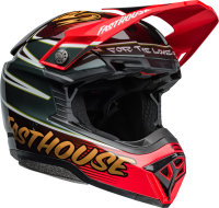 BELL Moto-10 Spherical Helm - Fasthouse DITD 24 Gloss Red/Gold