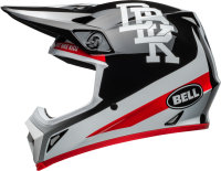 BELL MX-9 Mips Helm - Twitch DBK 24 Gloss Black/White