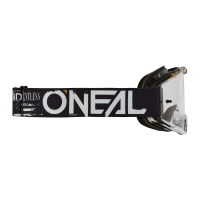 Oneal Brille B-10 ATTACK Black/White Clear V.24