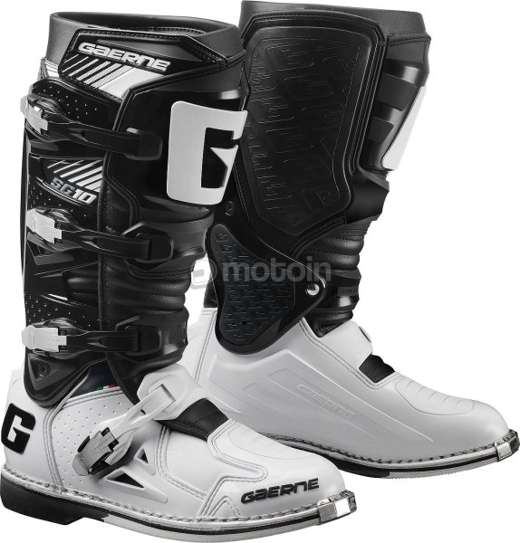 GAERNE MOTOCROSS SG 10  SCHWARZ/WEISS