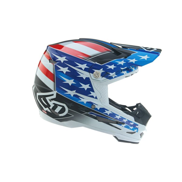6D Helmet ATR-2Y Super Patriot Red White Blue