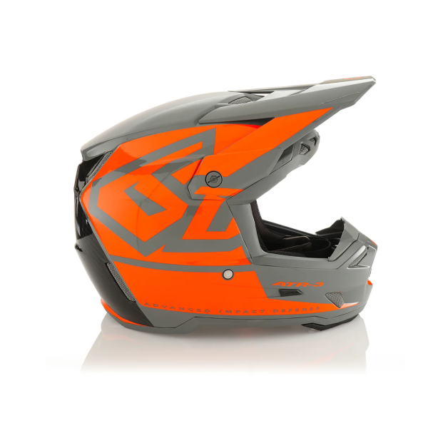 6D Helmet ATR-3Y Hex Gloss Orange