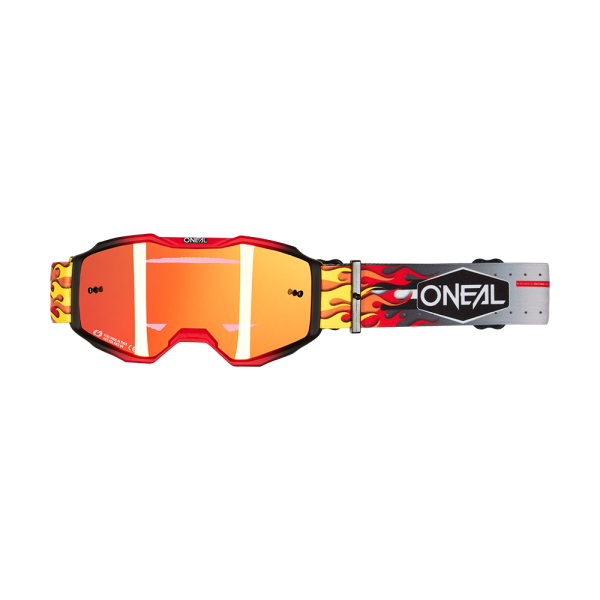 ONeal B-10 Youth Goggle HR multi - radium red