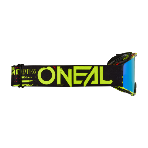 ONeal B-10 Youth Goggle ATTACK black/neon yellow - radium blue
