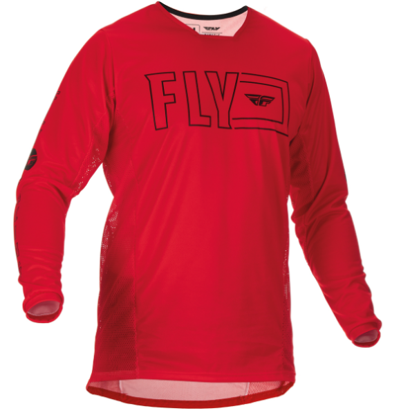 Fly MX-Jersey Kinetic Fuel Red-Black