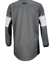 Fly MX-Jersey Kinetic Youth Khaos Grey/Black/White