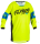 Fly MX-Jersey Kinetic Youth Khaos Black/Hi-Vis/Cyan