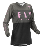 Fly MX-Jersey F-16 Women Grey-Black-Pink