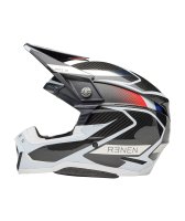 BELL Moto-10 Spherical Mips Helm - Fasthouse Renen Raycon Matte Gloss Black/White