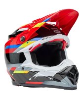 BELL Moto-9S Flex Helm - Renen Nova Gloss Black/Red