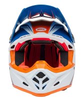 BELL Moto-9S Flex Helm - Merchant Gloss Orange/Blue