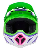 BELL MX-9 Mips Helm - Jackal Gloss Hi-Viz Green Purple