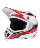 BELL MX-9 Mips Helm - Rift Gloss Red/White