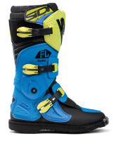 Sidi Flame Light Blu Lime Black