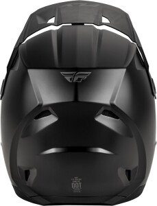 FLY RACING Kinetic Solid Jugend Helm - Mattschwarz