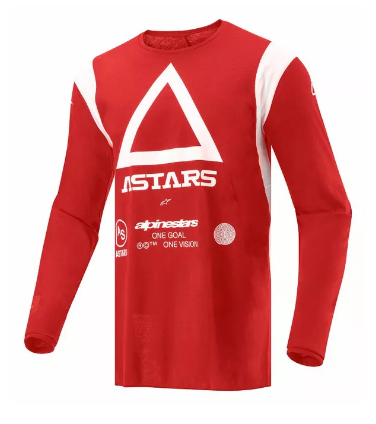 Alpinestars Techdura Jersey Rot