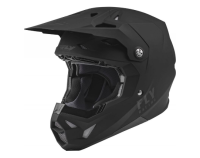 FLY RACING Kinderhelm Formula CP Solid - Mattschwarz