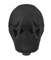 FLY RACING Kinderhelm Formula CP Solid - Mattschwarz