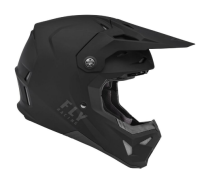 FLY RACING Kinderhelm Formula CP Solid - Mattschwarz