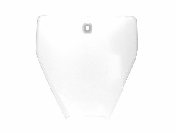 R-Tech Startnummerntafel Weiß TC85/21-