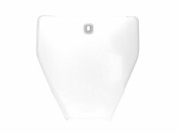 R-Tech Startnummerntafel Weiß TC85/21-