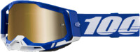 Racecraft 2 Goggle Blue - Mirror True Gold Lens