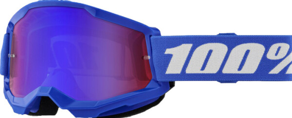 STRATA 2 Goggle Blue - Mirror Red/Blue Lens