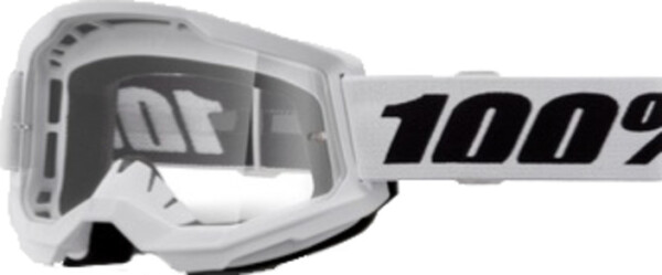 STRATA 2 Goggle White - Clear Lens