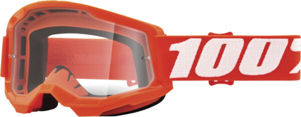 STRATA 2 Goggle Orange - Clear Lens