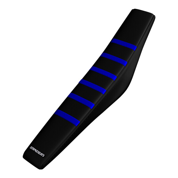 Yamaha YZ125 22-24 /YZ250 22-24 BLAU/SCHWARZ/SCHWARZ Gripper Gerippter Sitzbezug