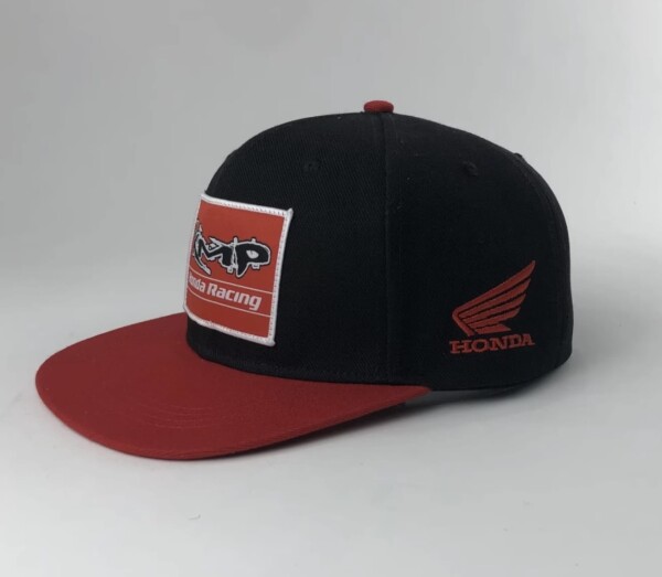 KMP Basecap schwarz/rot