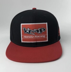 KMP Basecap schwarz/rot
