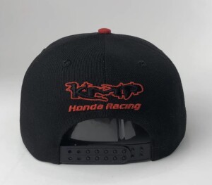 KMP Basecap schwarz/rot