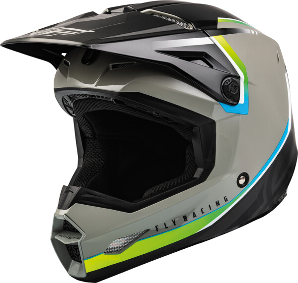Fly Helmet ECE Kinetic Vision Grey-Black