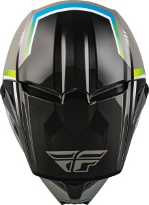 Fly Helmet ECE Kinetic Vision Grey-Black