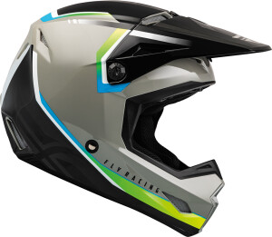 Fly Helmet ECE Kinetic Vision Grey-Black