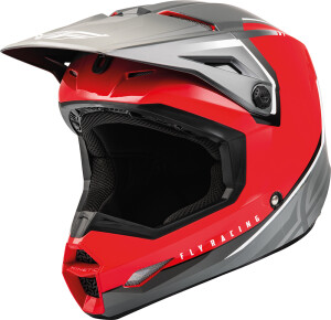 Fly Helmet ECE Kinetic Vision Red-Grey (50-YM)