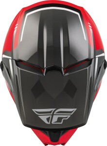 Fly Helmet ECE Kinetic Vision Red-Grey (50-YM)