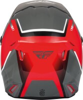 Fly Helmet ECE Kinetic Vision Red-Grey (50-YM)