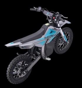 Dirtbike Kinder Elektro Sedna Attack 1200 Blau