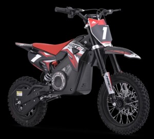 Dirtbike Kinder Elektro Hiro Rakete 1200W Rot