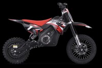 Dirtbike Kinder Elektro Hiro Rakete 1200W Rot